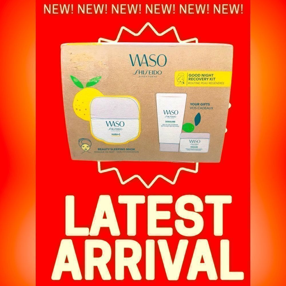 Wasso Yuzu-C Good Night Recovery Kit NIB
